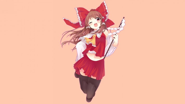 Hakurei Reimu. Desktop wallpaper