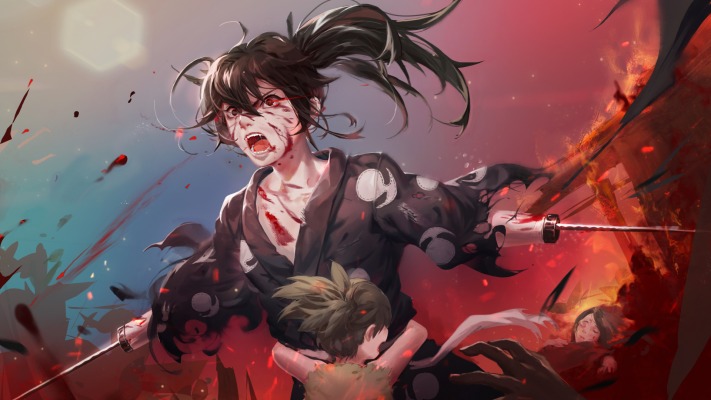 Hyakkimaru. Desktop wallpaper