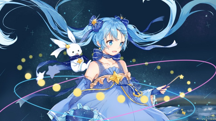 Yuki Miku. Desktop wallpaper