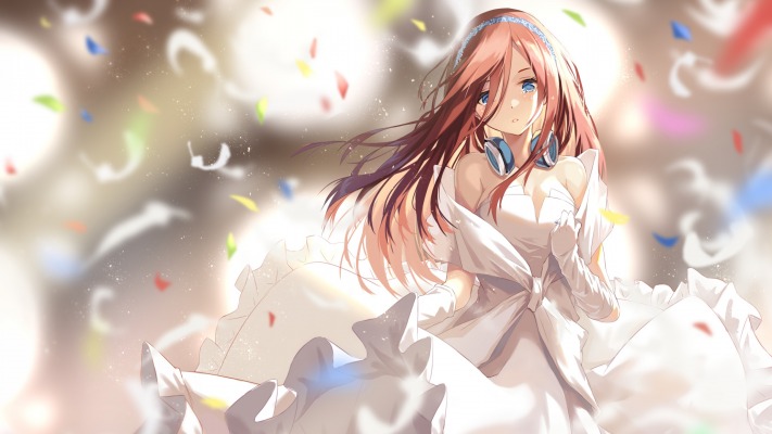 Miku Nakano. Desktop wallpaper