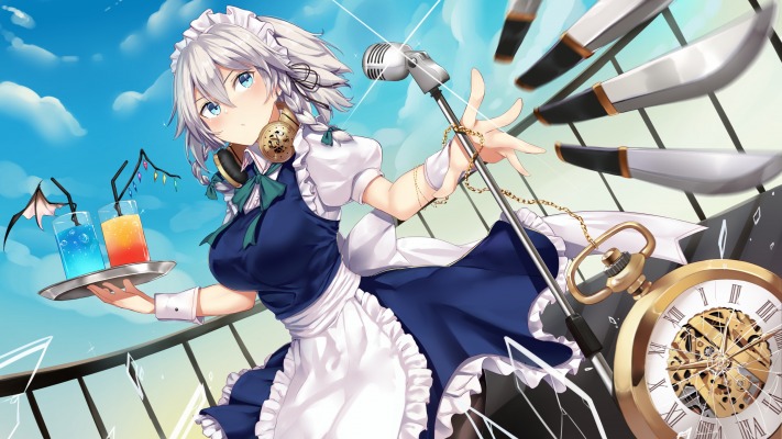 Touhou. Desktop wallpaper