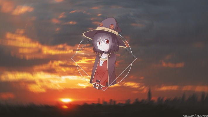 Megumin. Desktop wallpaper