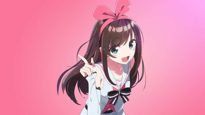 Kizuna Ai. Desktop wallpaper