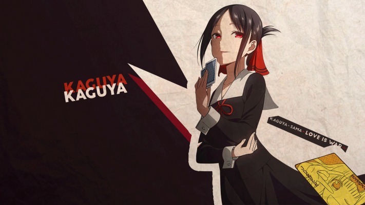 Kaguya Shinomiya. Desktop wallpaper