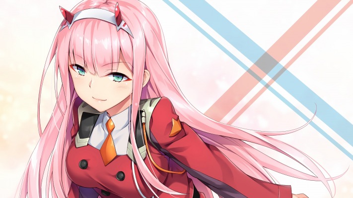 Zero Two. Desktop wallpaper