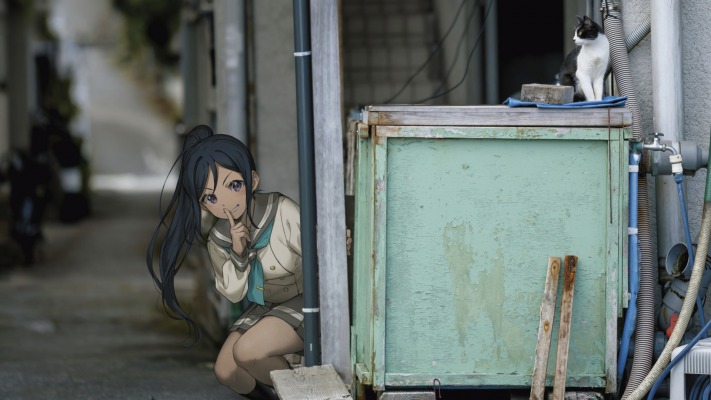 Matsuura Kanan. Desktop wallpaper