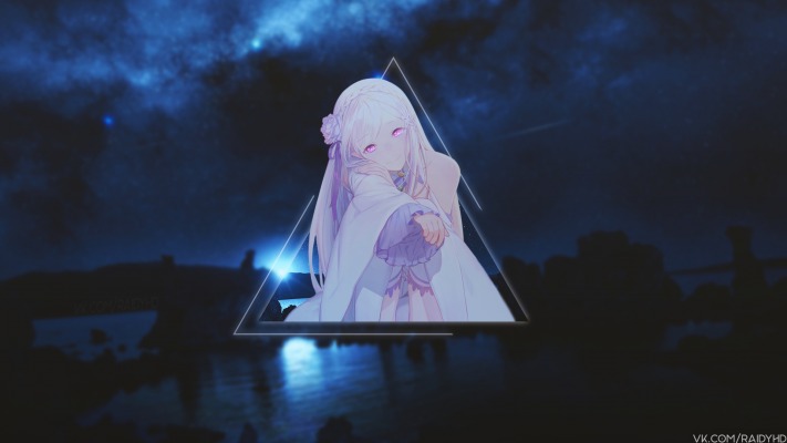 Emilia. Desktop wallpaper