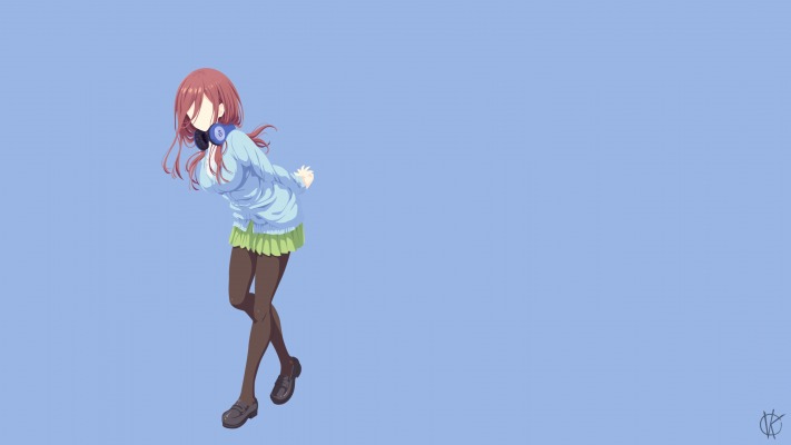 Miku Nakano. Desktop wallpaper