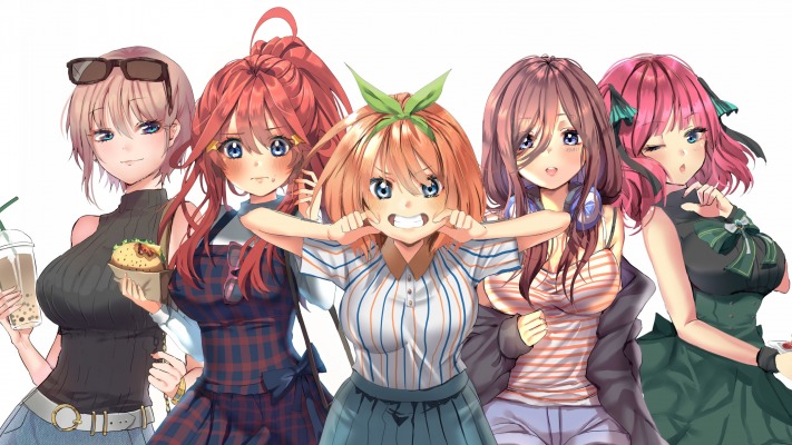 5-toubun no Hanayome. Desktop wallpaper