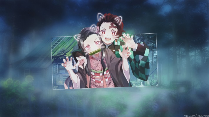 Kimetsu no Yaiba. Desktop wallpaper