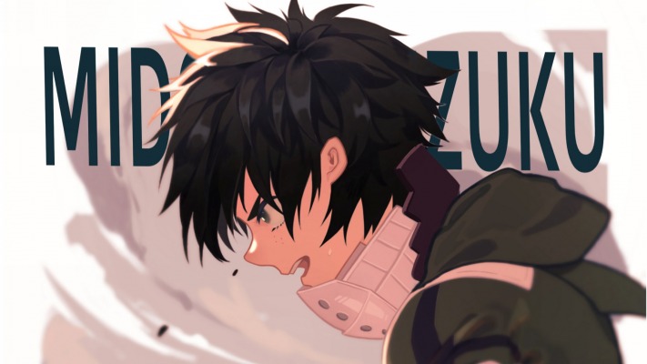 Midoriya Izuku. Desktop wallpaper