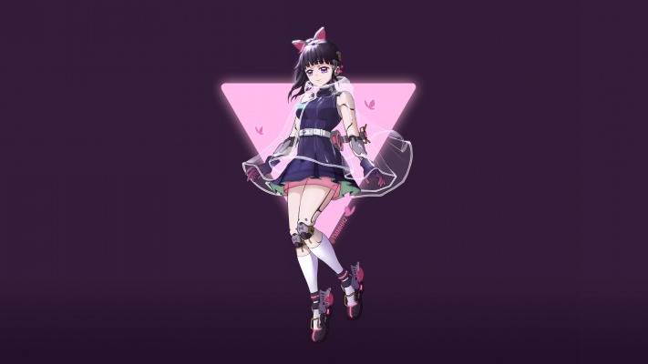 Kanao Tsuyuri. Desktop wallpaper
