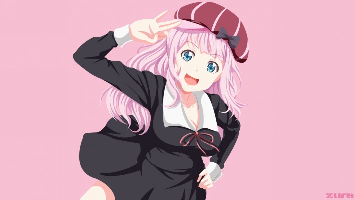 Chika Fujiwara. Desktop wallpaper