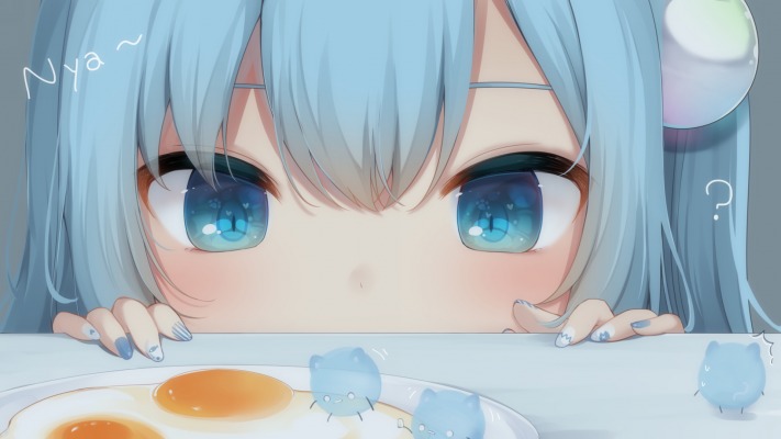 Nekoha Shizuku. Desktop wallpaper