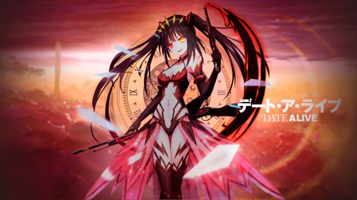 Tokisaki Kurumi. Desktop wallpaper