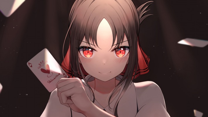 Kaguya Shinomiya. Desktop wallpaper