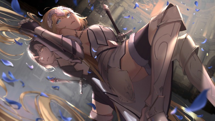 Jeanne d'Arc. Desktop wallpaper