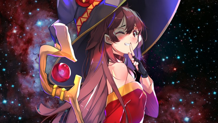 Megumin. Desktop wallpaper