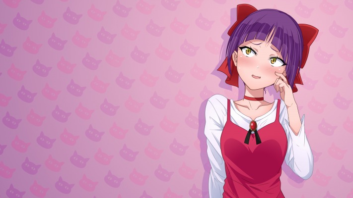 Neko Musume. Desktop wallpaper