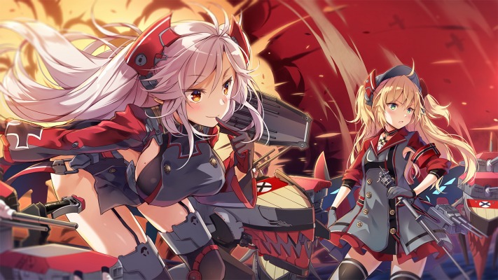 Prinz Eugen & Admiral Hipper. Desktop wallpaper
