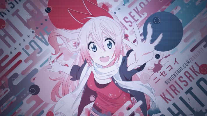 Nisekoi. Desktop wallpaper