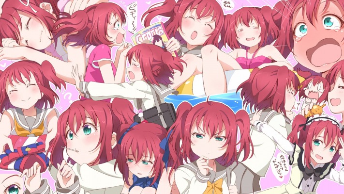 Kurosawa Ruby. Desktop wallpaper