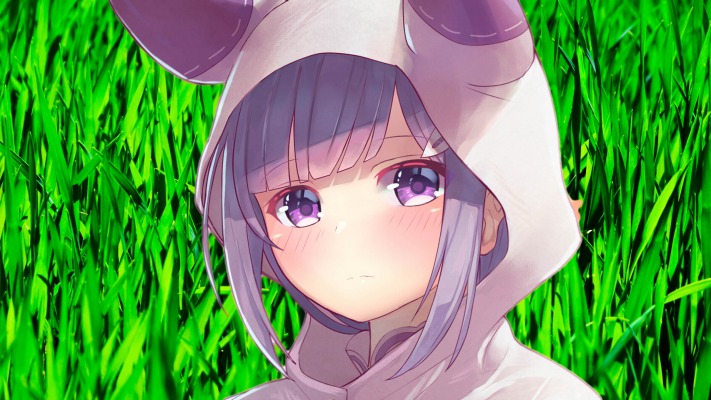 Emilia. Desktop wallpaper