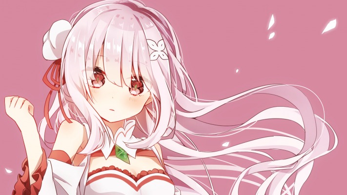 Emilia. Desktop wallpaper