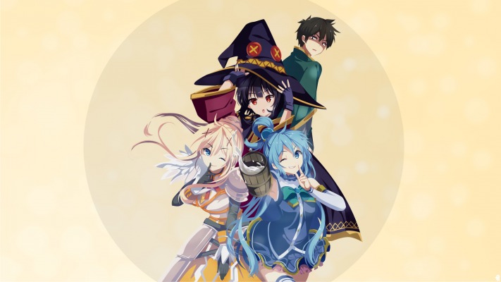 KonoSuba. Desktop wallpaper