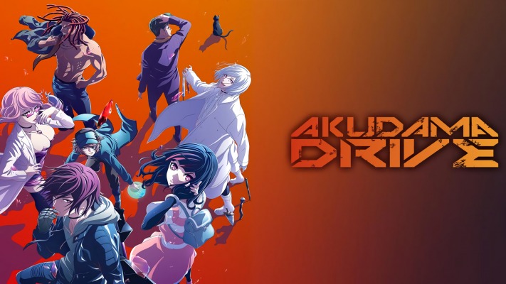 Akudama Drive. Desktop wallpaper