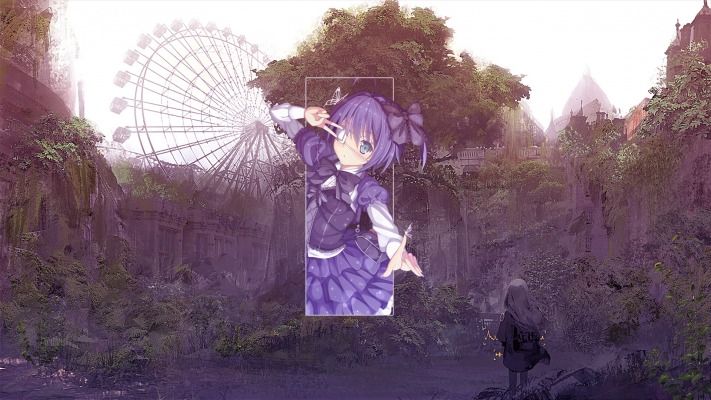 Takanashi Rikka. Desktop wallpaper