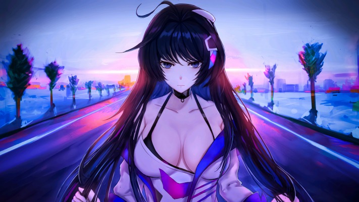Raiden Mei. Desktop wallpaper