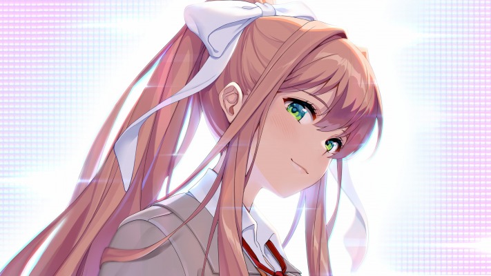 Monika. Desktop wallpaper
