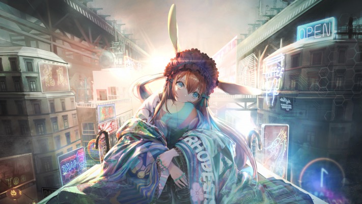 Anime. Desktop wallpaper