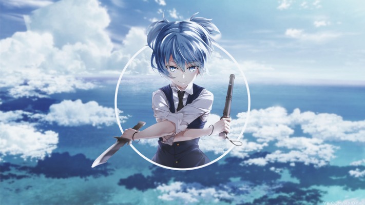 Nagisa Shiota. Desktop wallpaper