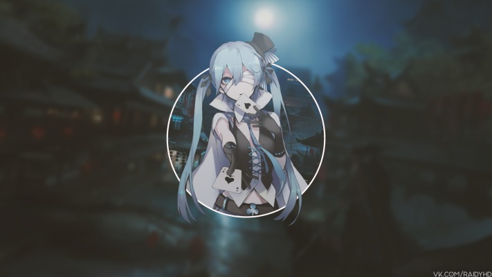 Hatsune Miku. Desktop wallpaper