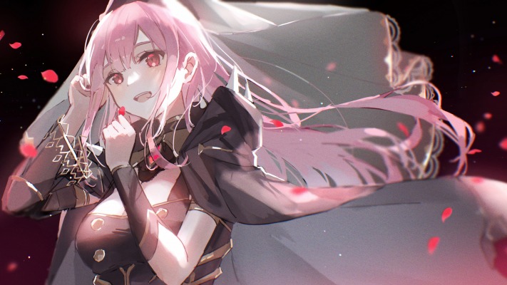 Mori Calliope. Desktop wallpaper