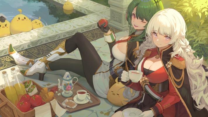 Vittorio Veneto & Littorio. Desktop wallpaper