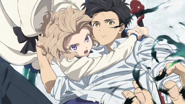 Kotoko Iwanaga & Kuro Sakuragawa. Desktop wallpaper