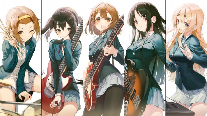 K-On!. Desktop wallpaper