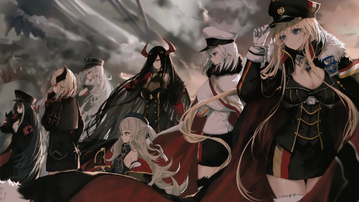 Azur Lane. Desktop wallpaper