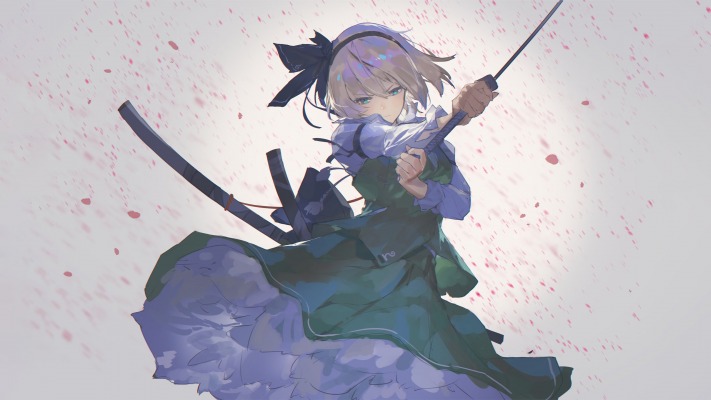 Konpaku Youmu. Desktop wallpaper