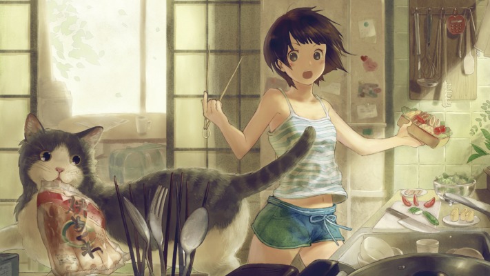 Anime. Desktop wallpaper