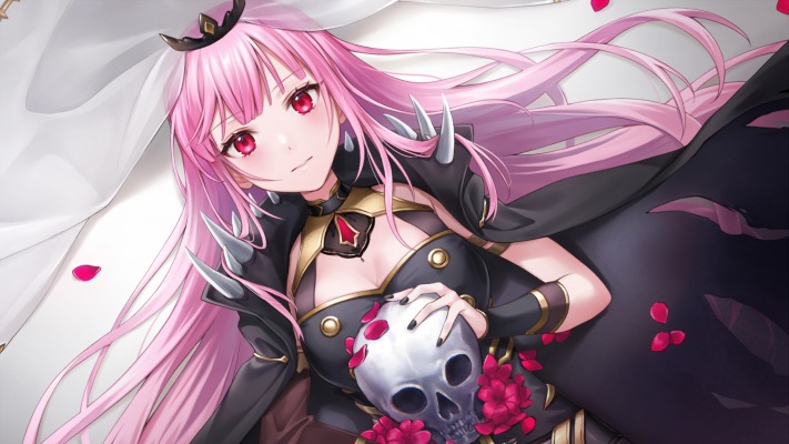 Mori Calliope. Desktop wallpaper