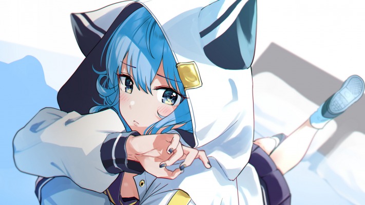 Hoshimachi Suisei. Desktop wallpaper