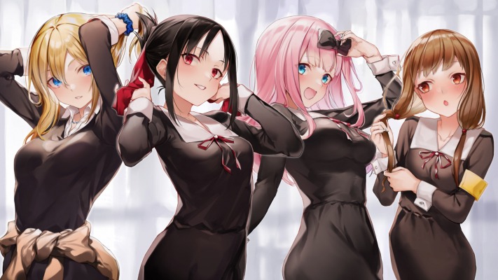Kaguya-Sama: Love is War. Desktop wallpaper