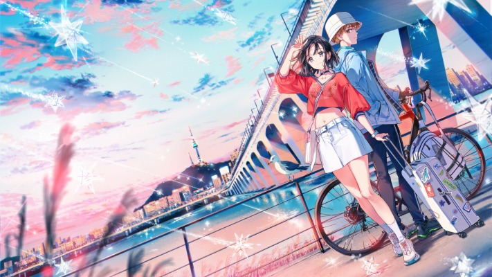 Anime. Desktop wallpaper