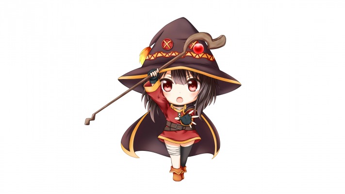 Megumin. Desktop wallpaper