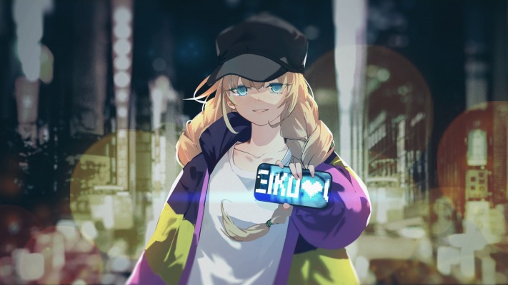 Eiko Tsukimi. Desktop wallpaper