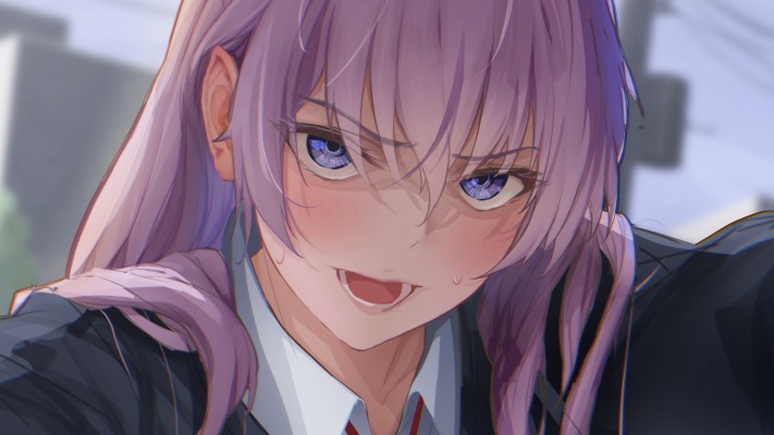 Micchon Shikimori. Desktop wallpaper